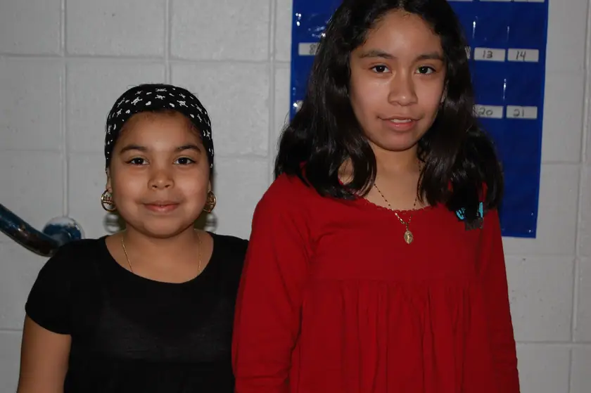 Two mentees before the evening session