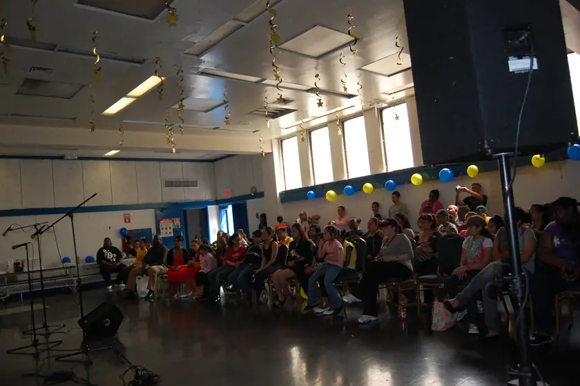 A full house for the BOOM talent show