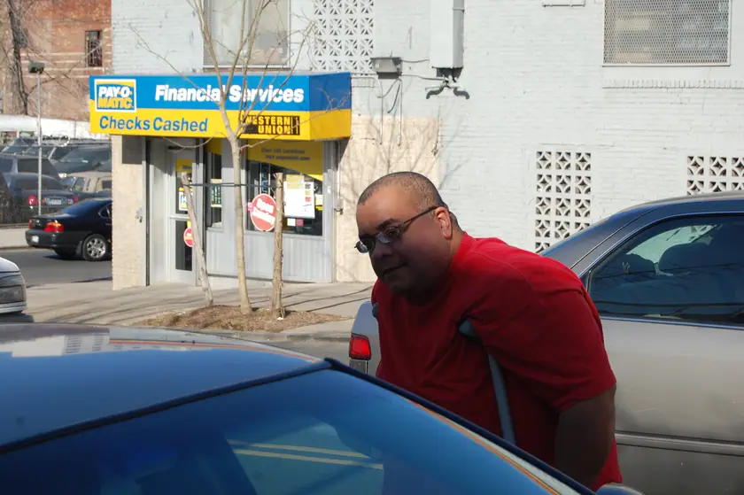 Checking the route before the delivery run